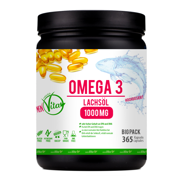 MeinVita Omega 3 Lachsöl Bigpack